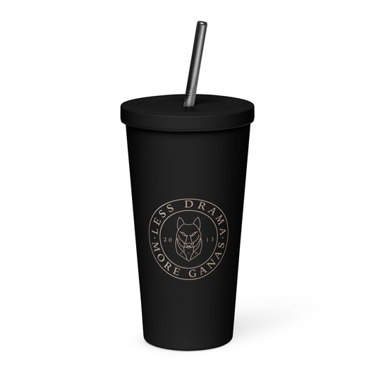 TUMBLER W/ STRAW